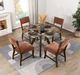 Homelegance® Aiden Rust Dining Side Chair-1