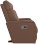 La-Z-Boy® Baron Blue Grey Leather Power Rocking Recliner with Headrest and Lumbar-3