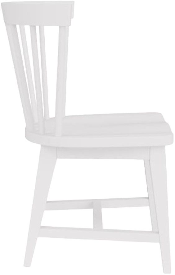 Riverside Furniture Cora 2-Piece Cloud Windsor Dining Side Chair Set-3