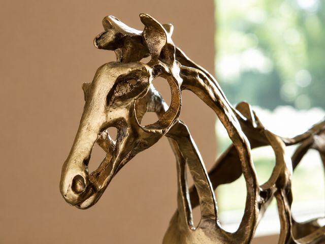 Signature Design by Ashley® Grainville Antique Gold/Black Sculpture-3