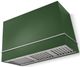 AGA Loge 48" Cornwall Green Wall Mounted Range Hood with Brushed Brass Trim-0