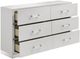 New Classic® Home Furnishings Europa White Dresser-3