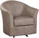 Braxton Culler Customizable Weston Leather Swivel Chair-0