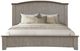 International Furniture Direct Ridge Gray Queen Panel Bed-0