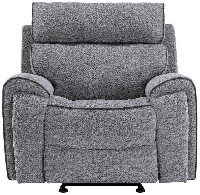 New Classic® Home Furnishings Omni Gray Manual Glider Recliner-1