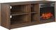 Ameriwood Home Noble Walnut 55" Electric Fireplace Media Console-4
