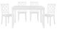 Mazin Furniture Astoria 5-Piece White Dining Set-0
