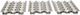 Coyote® 36" 3-Piece Set Stainless Steel Frame Ceramic Briquette-0