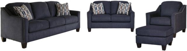 Benchcraft® Creeal Heights 4-Piece Ink Living Room Seating Set-0