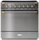 AGA™ Elise 36" Stainless Steel Pro Style Induction Range-0