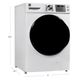 4.5 cu. ft. Front-Load Washer w/ Accela Wash® White-1