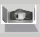 Vent-A-Hood® 48" White Wall Hood-2
