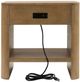 Flexsteel® Normandy Driftwood Open Nightstand-4