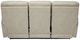 La-Z-Boy® Ava Ivory Leather Manual Reclining Sofa-4