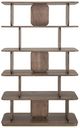 International Furniture Direct Mezquite Brown Bookcase-1