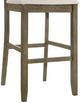 Armen Living Merie 2-Piece Putty Brown/White Barstool Set-5