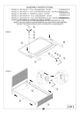 Bernards Stiltz White Full Youth Panel Bed-3