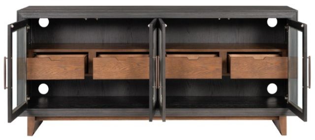 Flexsteel® Waterfall Deep Ebony Entertainment Base -2