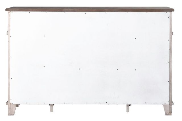 Liberty Furniture River Place Riverstone Gray/Tobacco Breakfront Server-4