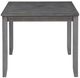New Classic® Home Furnishings Gia 5-Piece Gray Dining Table Set -4