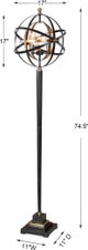 Uttermost by Carolyn Kinder Rondure Floor Lamp-1