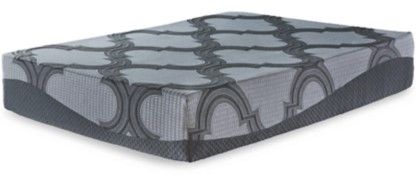Sierra Sleep® by Ashley® 2-Piece 12" Hybrid and Better than a Boxspring Foundation Queen Mattress Set-1