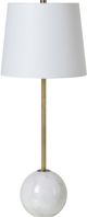 Renwil® Naomi 2-Piece Antique Brass/Natural White/Off-White Table Lamp Set-1
