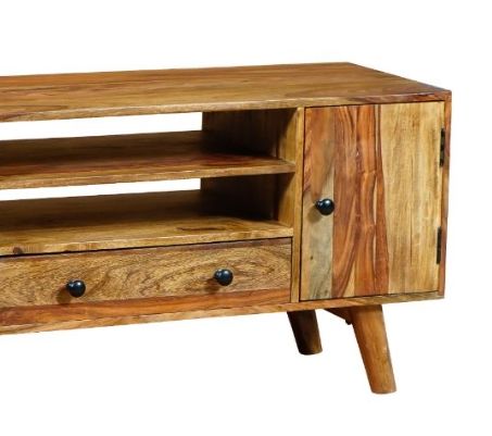 Jaipur Furniture Oker Range Dark Brown Plazma TV Stand-1