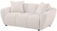 Coaster® Destino Greige Chenille Upholstered Splayed Arm Loveseat-2