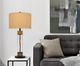 Cal® Lighting & Accessories Bartow Dark Bronze Table Lamp-3