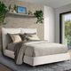 Parker House® Cumulus Cozy Snow King Upholstered Panel Bed-1