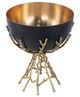 A & B Home Black/Gold Decorative Bowl-0