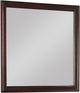 Crown Mark Louis Philip Cherry Rectangular Mirror-0