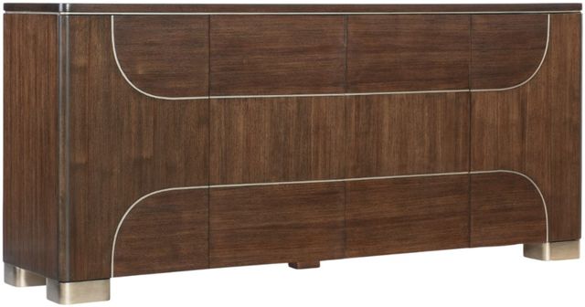 Hooker® Furniture Melange Contours Dark Walnut Entertainment Credenza-0
