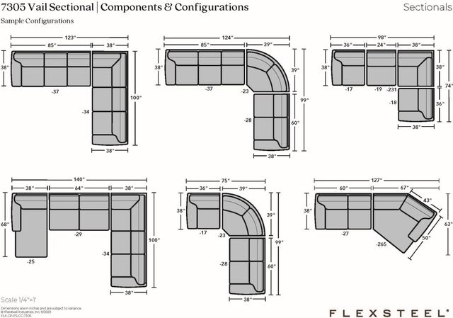Flexsteel® Customizable Vail Sectional-2