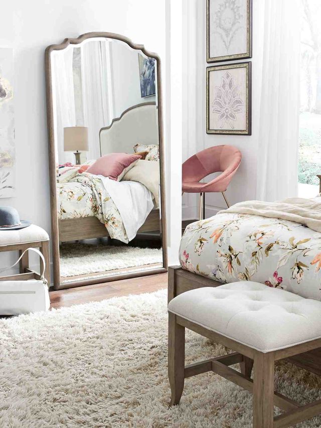 aspenhome® Provence Patine Floor Mirror-1