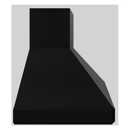 Vent-A-Hood® 42" Black Wall Hood-1