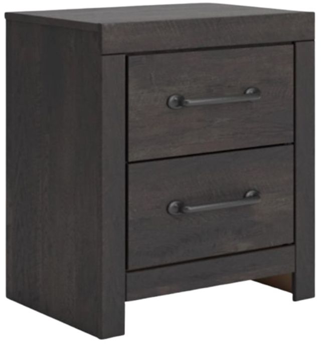 Signature Design by Ashley® Delmorta Dark Gray Nightstand-0