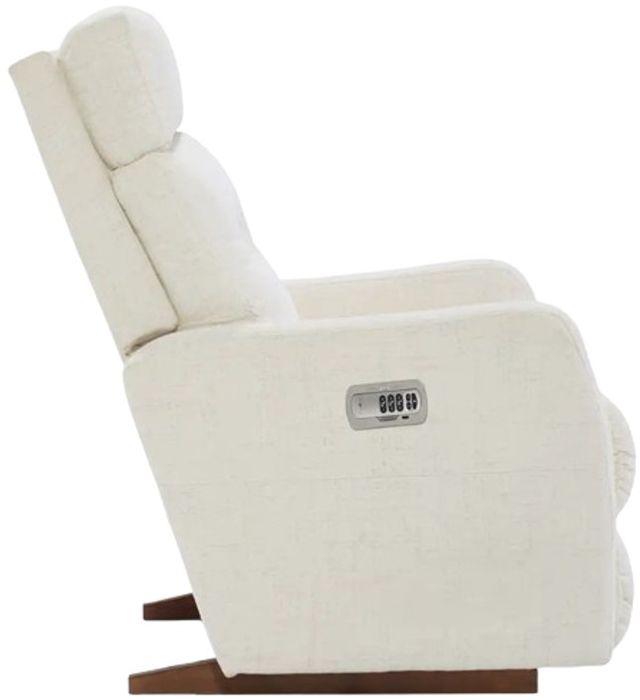 La-Z-Boy® Lennon Cream Power Rocking Recliner with Headrest and Lumbar-2
