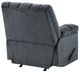 Homelegance® Baldwin Gray Rocker Manual Recliner-4