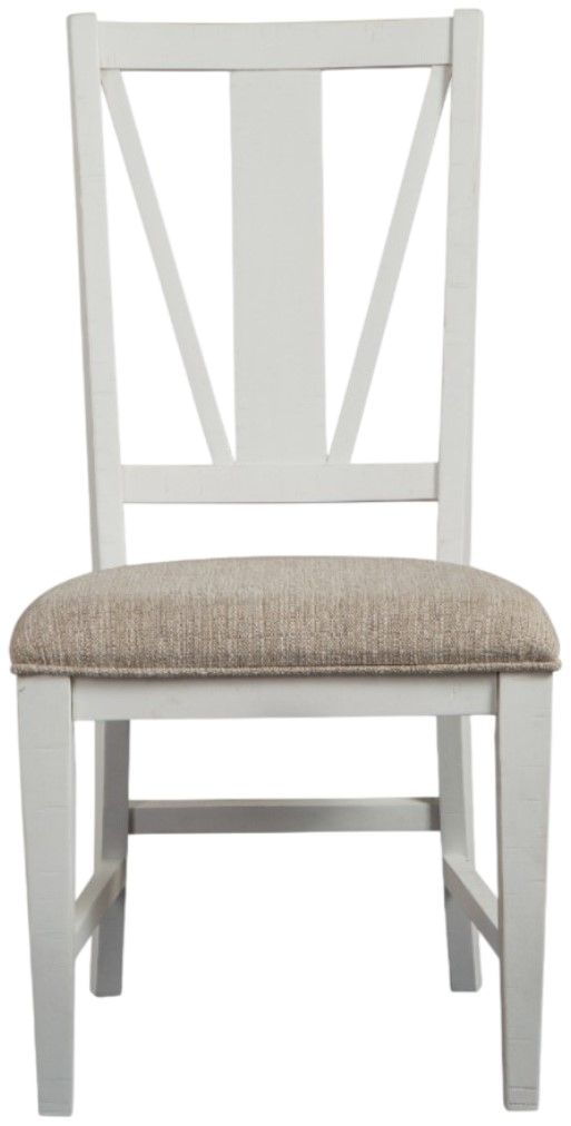 Magnussen Home® Heron Cove Baja Fog/Chalk White Side Chair-3
