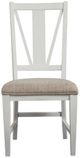 Magnussen Home® Heron Cove Baja Fog/Chalk White Side Chair-3
