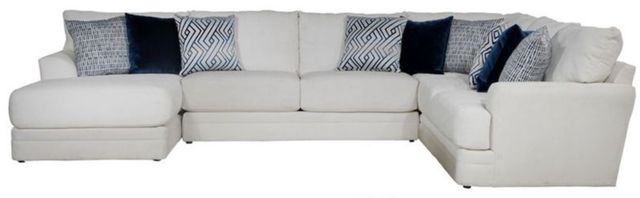 Jackson Furniture Polaris 3-Piece Off-White Left-Arm Facing Sectional and Chaise-1