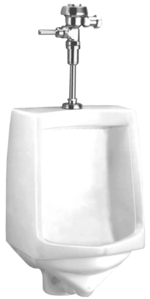 American Standard Trimbrook White Top Spud Siphon Jet Urinal 1.0 gpf/3.8 Lpf -0