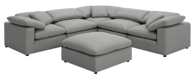 Coaster® Raleigh 6-Piece Gray Modular Sectional-0