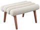 Moe's Home Collection Arlo Off White Accent Stool-0