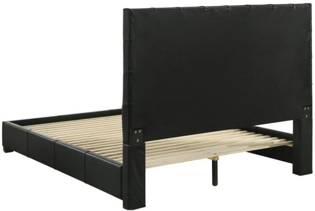 Coaster® Medley Black Queen Platform Panel Bed-3