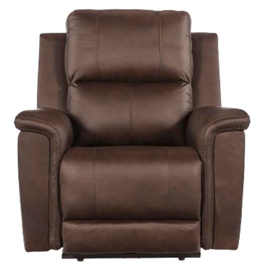 Signature Design by Ashley® Bleckley Espresso Power Recliner with Adjustable Headrest-1
