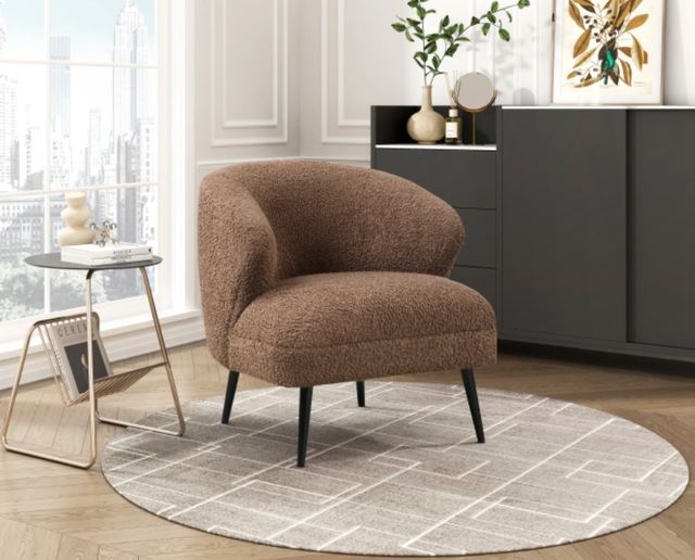 Homelegance® Woodway Brown Accent Chair-1