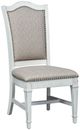 Liberty Furniture Abbey Park 5-Piece Antique White/Weathered Brown Trestle Dining Set-3